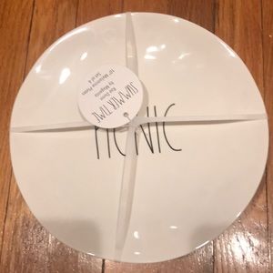 Rae Dunn summertime collection plates 10”